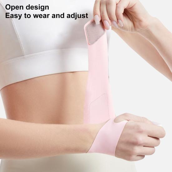 Ultradünne Handgelenkbandage mit Klebeband-Design, Karpaltunnelunterstützung, Schmerzlinderung, elastische Kompressions-Handgelenkbandage