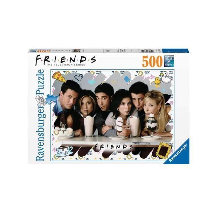 Puzzle 500 pièces Ravensburger - Friends : I'll Be There for You - Cinéma et publicité - Noir