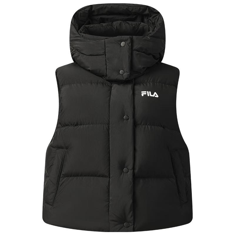 Женский пуховый жилет с капюшоном FILA RGB XL