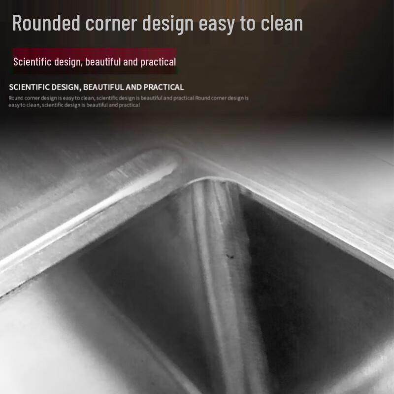 Beifu 304 Stainless Steel Double Sink Workstation