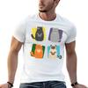 Cats Set TShirt T Shirts for Unisex Graphic Vintage T Shirt for Unisex Unisex Graphic T Shirt Tshirt