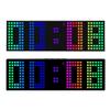 Colorful Display LED Alarm Clock Electronic Digital Clock Voice Control 12/24H 2 Alarms Countdown Wall Table Desk Clock