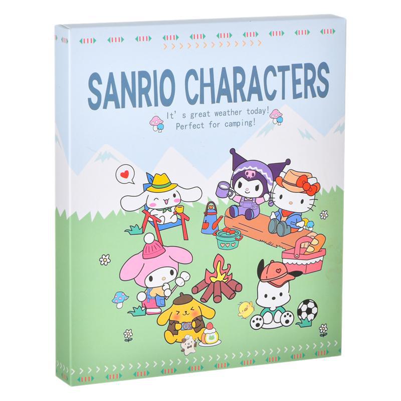 6Pcs Sanrio Series Press Gel Pen Comfortable Grip Stationery School Office Supplies Prize Gift Writing Tools Holiday Gift Novelty Stationery Teacher