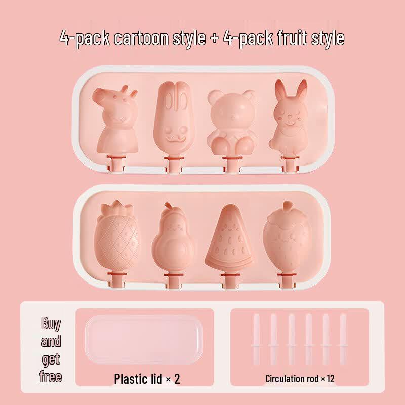 Silicone Ice Cream & Popsicle Mold