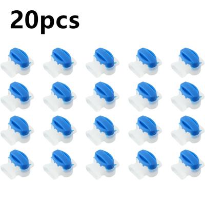 Power Tool Parts Yard Garden Outdoor Living Lawn Mower Pack Of 20 Waterproof Cable Connectors For 3 Pore Terminal Blocks 20pcs