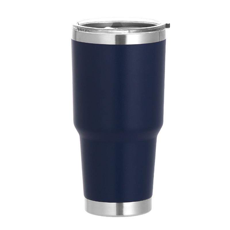 30oz 304 Stainless Steel Vacuum Insulated Car Cup with Powder Coating.
