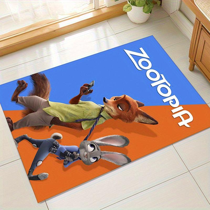 

1pc. Zootopia Movie Poster Print Home Decor Office Rug Outdoor Carpet Gift for Room Wall Art Decorationz0414299 60cm by 90cm