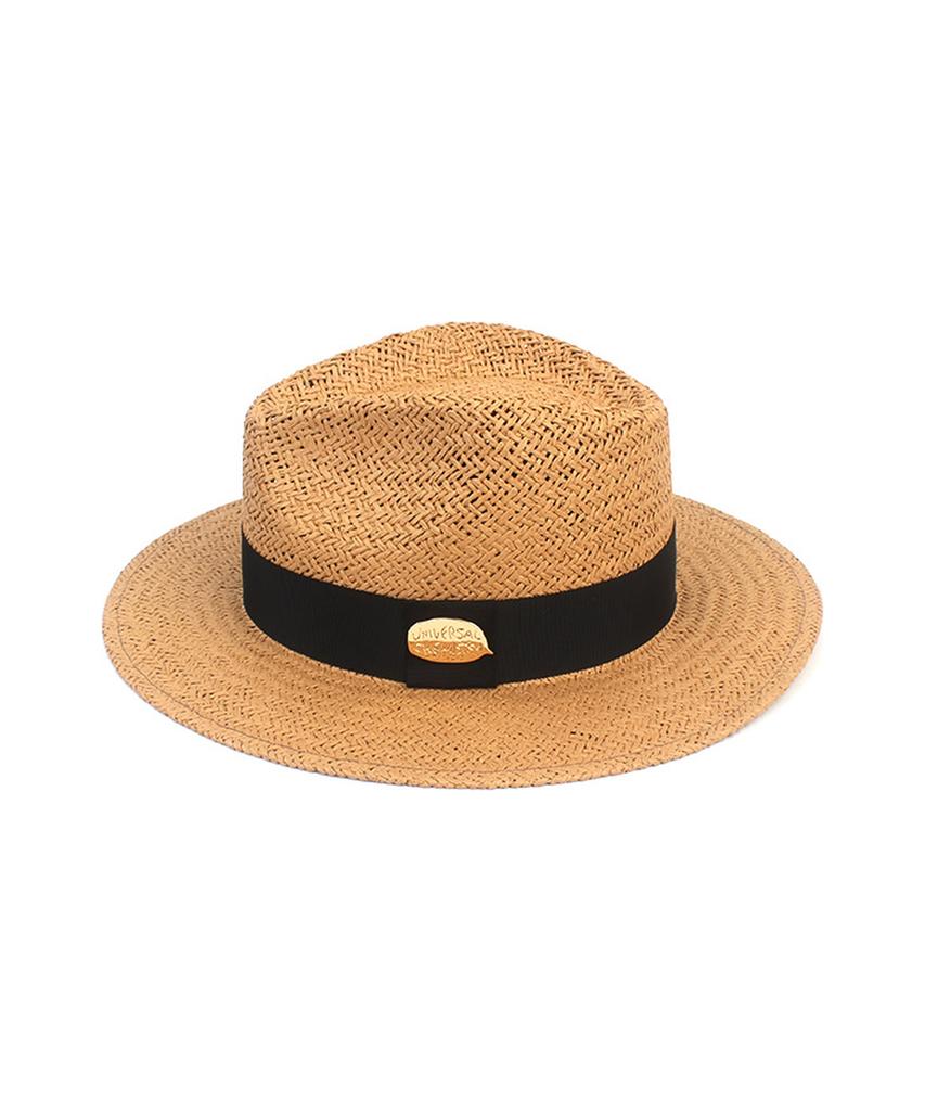 Yunibeosyeolkemiseuteuli Summer Brown Fedora - Big Size Fedora