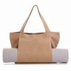 Yoga Mat Storage Bag Canvas Yoga Mat Carrier Pilates Mat Shoulder Bag for Office Workout Pilates