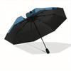 1pc Whale Ocean Automatic Open/Close Umbrella with One Touch Button,, Windproof Design   Lightweight Portable Umbrella for Women & Men6110