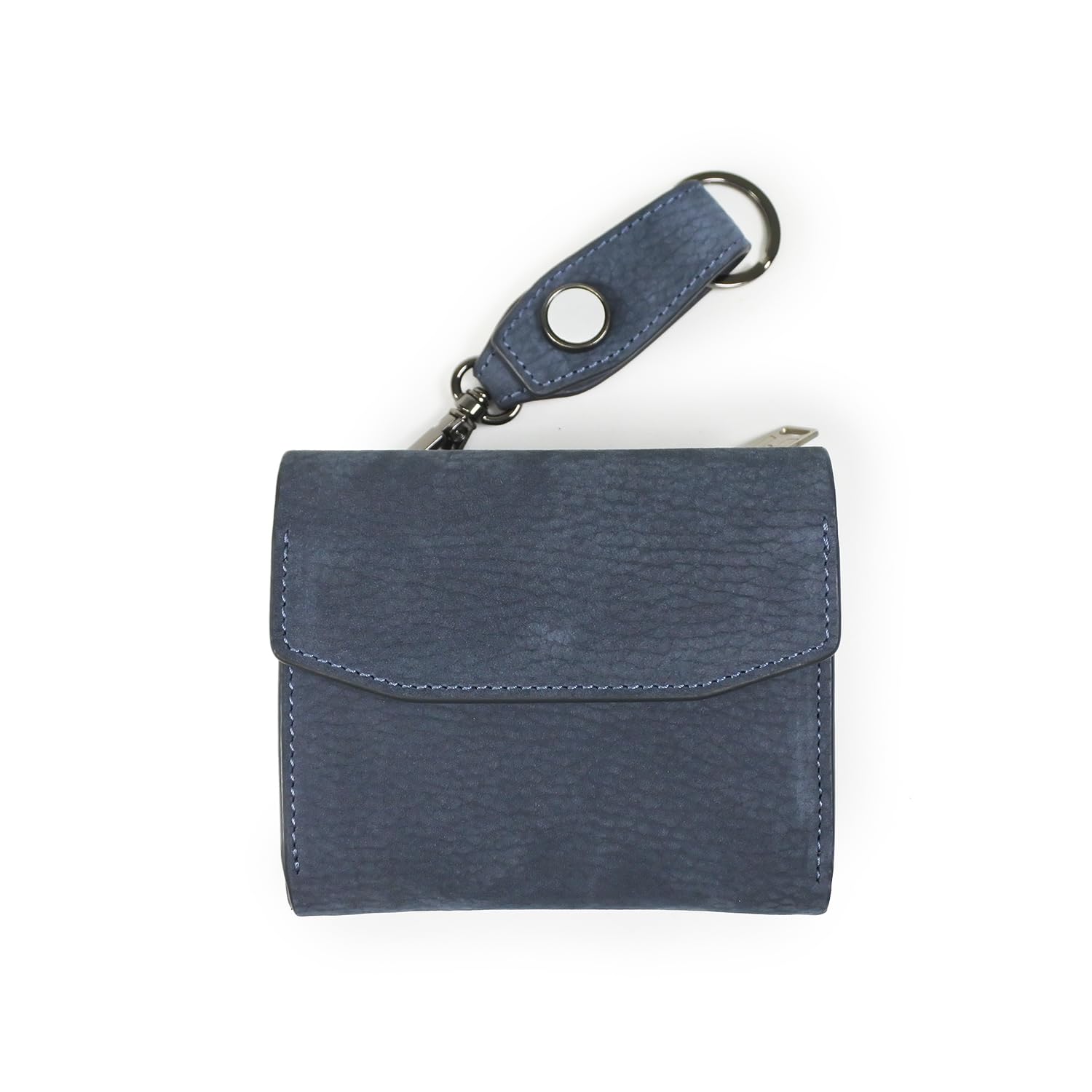 

Cee Folk Compact Blue Wallet,
