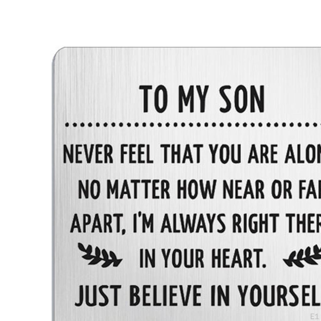 Card for Son From Mom And Dad, Birthday Gifts Cards Our Parents, Same Son,