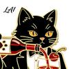 Decorative Scarf Pin Cartoon Red Wine Cat Brooch Enamel Kitten Lapel Dress Decoration Pin Jackets Backpacks Clothes Accessory for Women Men Brooch