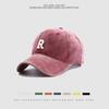 Cotton Baseball Cap Washed Cloth Men Women Snapback Hat Vintage Hip Hop Fitted Caps Solid Color Dad Bone Casquette