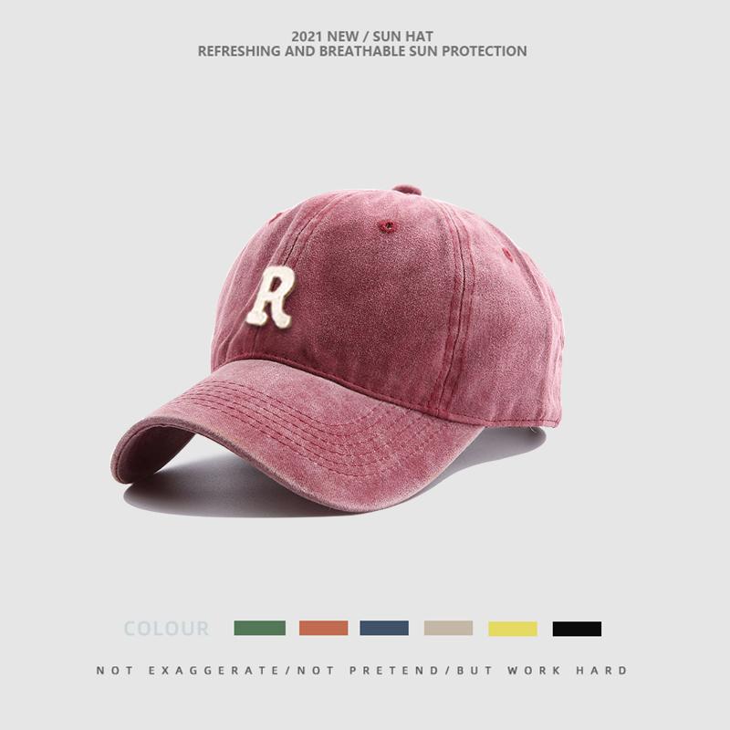 Cotton Baseball Cap Washed Cloth Men Women Snapback Hat Vintage Hip Hop Fitted Caps Solid Color Dad Bone Casquette