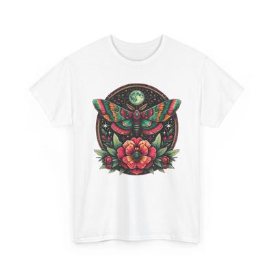 Butterfly Print Graphic Tee Stylish Casual T-Shirt for Men and Women Fashion