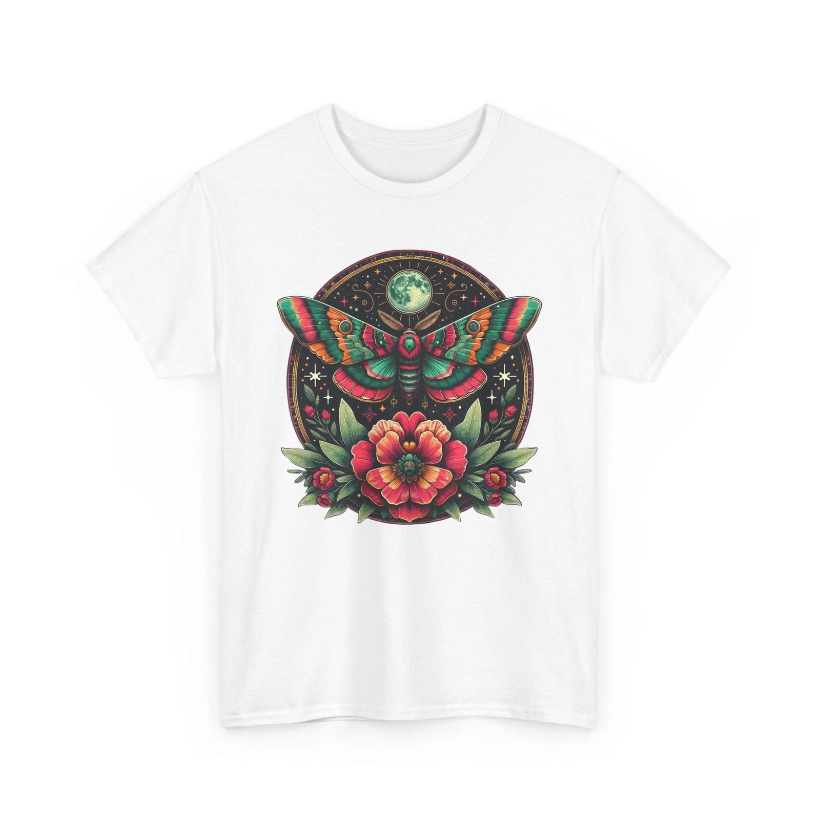 

Butterfly Print Graphic Tee Stylish Casual T-Shirt for Men and Women Fashion 2XL