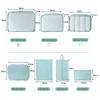 7Pcs Large Size Travel Organizer Portable Suitcase Organizer Clothes Shoes Makeup Bag Luggage Organizer Travel Storage Bag