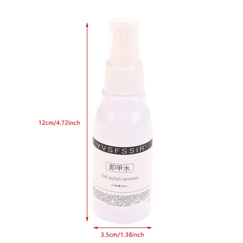 60Ml Spray Type Nail Uv Gel Polish Burst Magic Remove Gel Liquid Surface Layer Acrylic Clean Degreaser For Nails Surface Clean