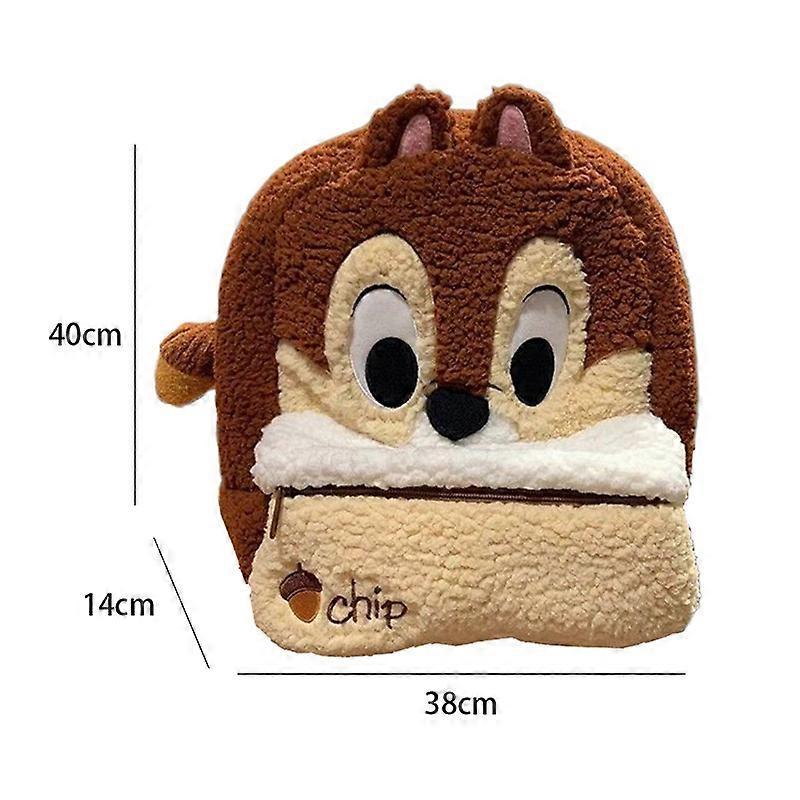 Disney Student Backpack for Girl Kids School Bag Kawaii Toddler Backpacks Cartoon Chip Designer Luxury Book Bags Free Shipping
