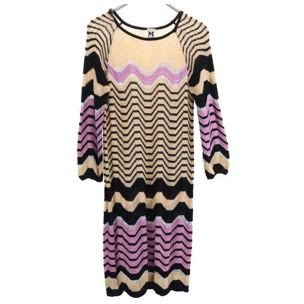Missoni Made in Italy Wool Blend Overall handle Long sleeve knit one piece Women Used