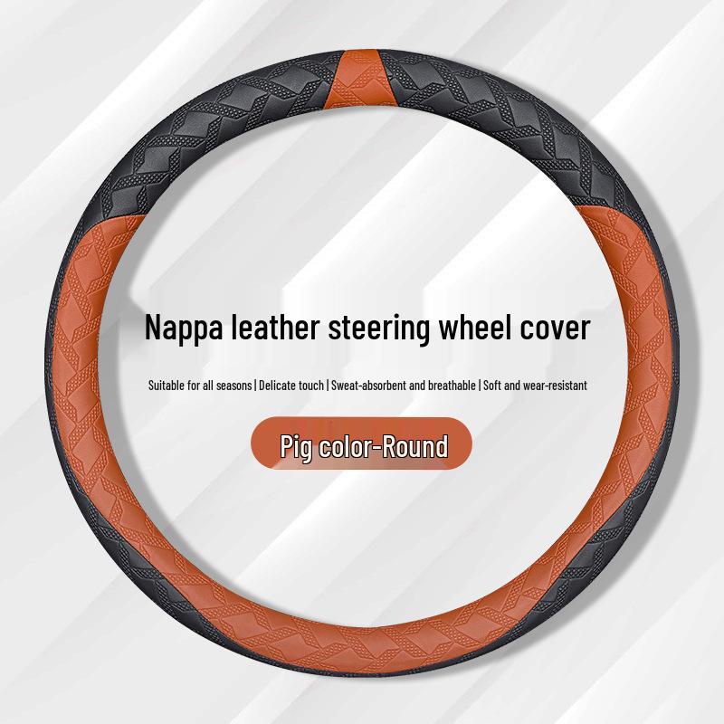 Cadillac Steering Wheel Cover for XT4, XT5, XT6, CT4, CT5, XTS, ATSL - Non-slip, All-Season Grip