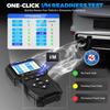 OBD2 Scanner Diagnostic Tool, Check Engine Light Car Code Reader with Reset, Battery Tester, Live Data, Freeze Frame, I/M Readiness, Car Scanner