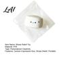 Cartoon Bun Squeeze Toy 1/2/3Pcs Expression White Steamed Sensory Pinch Desk Stress Reliever Fidget Focus Work Study Relief Hand Relaxation
