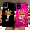 Für LG K52 2020 Hülle LM-K520 Neue Mode Krone Buchstaben Abdeckung Weiche Silikon Handyhülle Für LG K62 LM-K525 K 52 LGK52 LGK62 Fundas