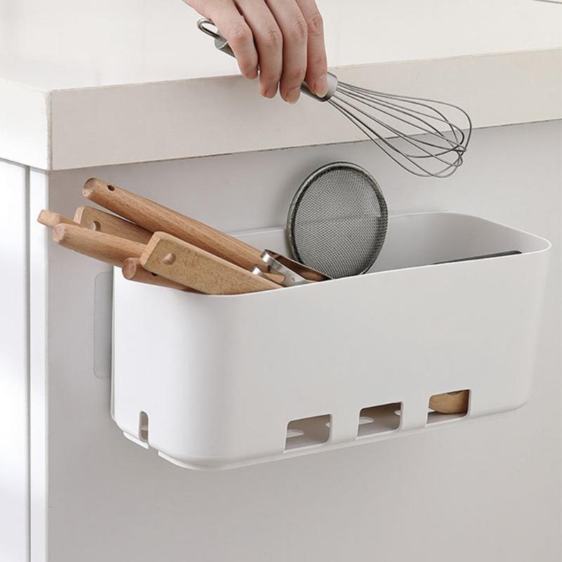 2 Pieces Multi-function Drawer Type Wall Hanging Storage Box Perfect to Hang to Bedside for Remote Controls Books Phone