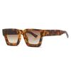 Luxury Brand Designer Square Sunglasses Women For Men Trend Sun Glasses Fashion Vintage Punk Small Eyeglasses Frame Shades UV400