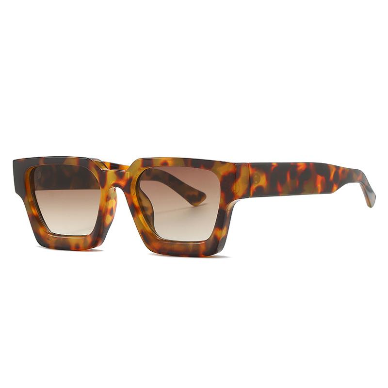 Luxury Brand Designer Square Sunglasses Women For Men Trend Sun Glasses Fashion Vintage Punk Small Eyeglasses Frame Shades UV400