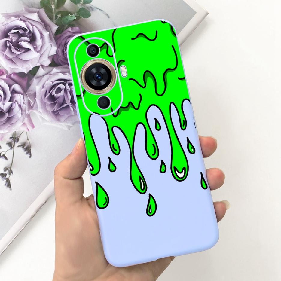 For Huawei Nova 11 Pro Case Nova 11i Cute Candy Painted Cover Soft Silicone Phone Case For Huawei Nova 11 Pro Nova11 Ultra Shell