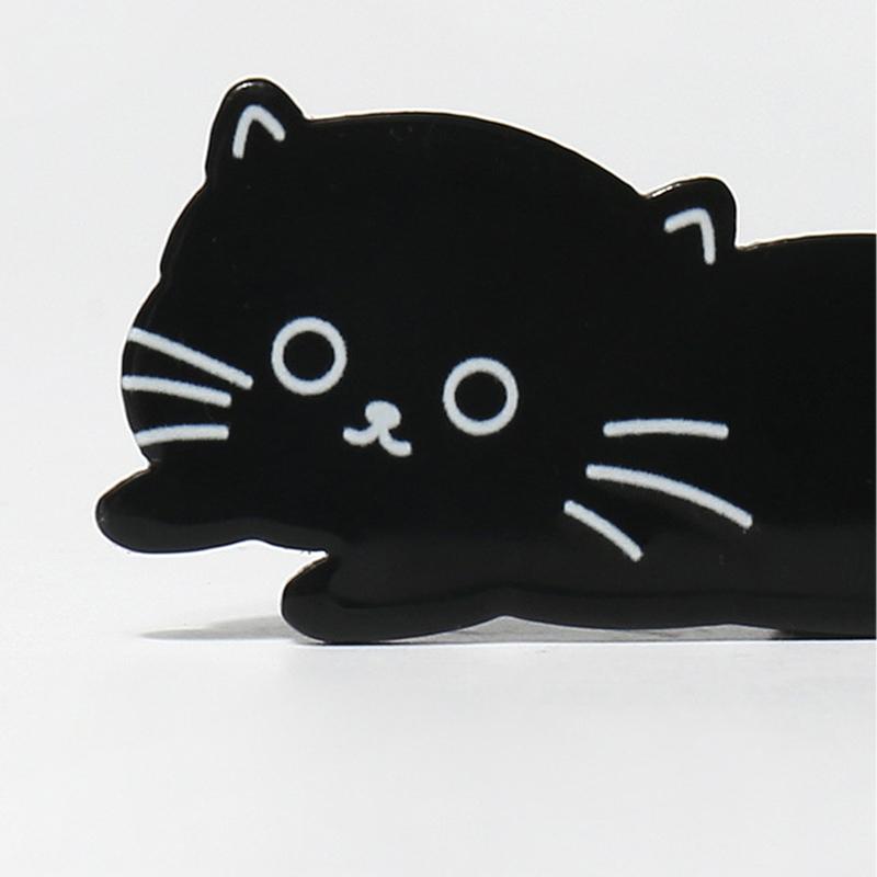 Simple Cute Acrylic Cat Car Keychain Pendant Backpack Pendant Cartoon Daily Versatile Hanging Jewelry Accessories