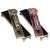 Incense Box  Metal Material Incense Stick  Special Gift for Friends Antique 9.0x1.8x1.2in for Meditation and Relax