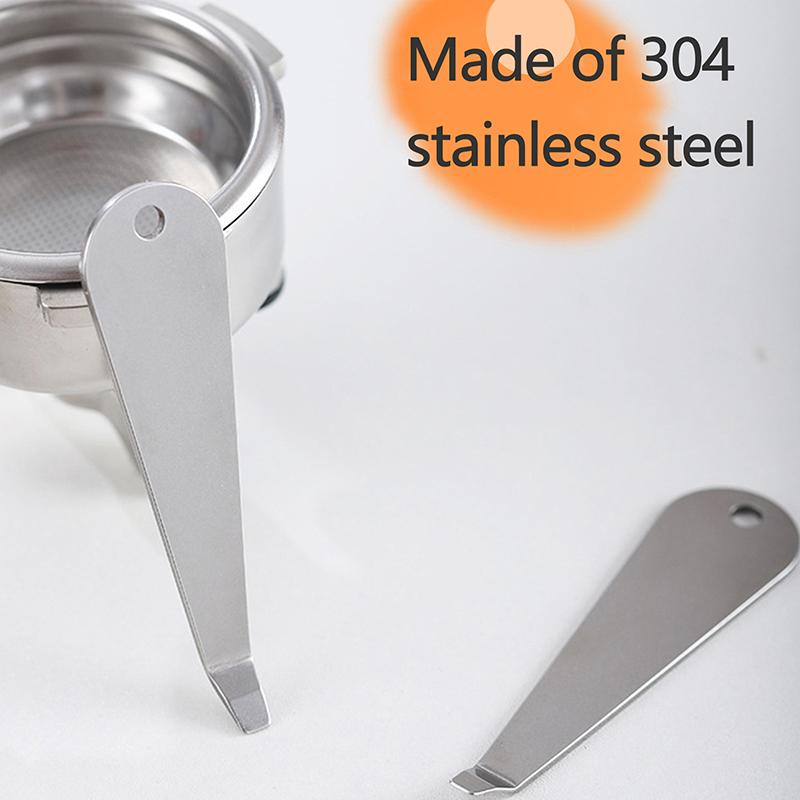 Coffee Portafilter Basket Remover Tool Stainless Steel Powder Cup Disassembly Remover Accessories 9.1*2.5cm For Coffee Machine