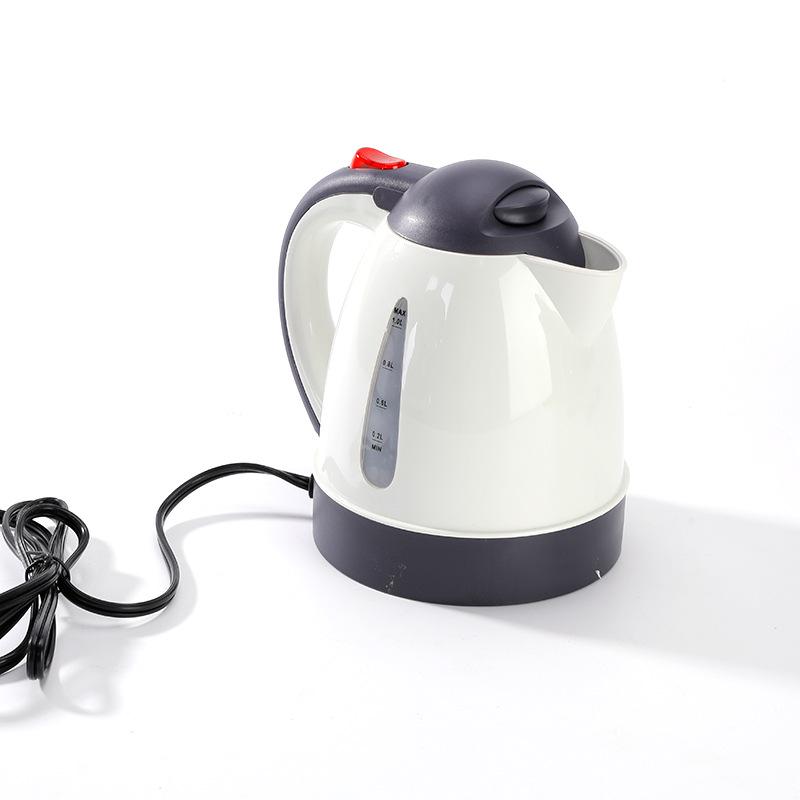 Portable Car and Truck Electric Kettle with 12V/24V Adapter for Tea and Boiling Water