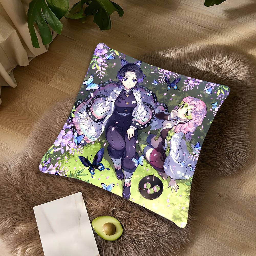New Movie Popular D-DEMONS Cool S-LAYER Anime Pillow Case Toon Gift Cushion Cover Bedroom Home Sofa Chair Seat Decor Pillow Case