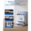 ECOVACS DEEBOT T50 OMNI Gen3 - Saug- und Wischroboter - Ausziehbare Seitenbürste und Wischpad - 25.000 Pa - 75 °C Waschen - Ultraflach
