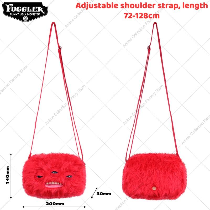 Funny Ugly Teeth Monsters Plush Toys Shoulder Bag Fugglers Wide Eyed Weirdo Sphynx Cat Sir Belch Peluche Doll