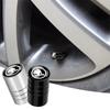 blcr1 4Pcs Car Wheel Tire Valve Stem Cap Auto Accessories For Skoda Kodiaq Octavia Enyaq Kamiq Scala Rapid Superb Karoq Vision RS Yeti