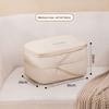 Travel Clothes Organizer Bag With Double Layer Compression For Packing And Storage
