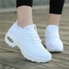 Women's Shoes Heightening Shoes One Foot Elastic Casual Eight-color Air Cushion Light Shoes Heightening Breathable Low Heel