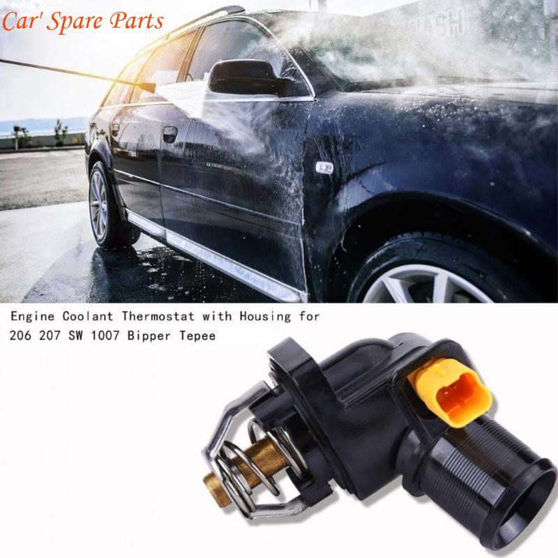 Y4UA Coolant Thermostat for 206 207 1336Z2 9650926280 Thermostat Pipe Joint