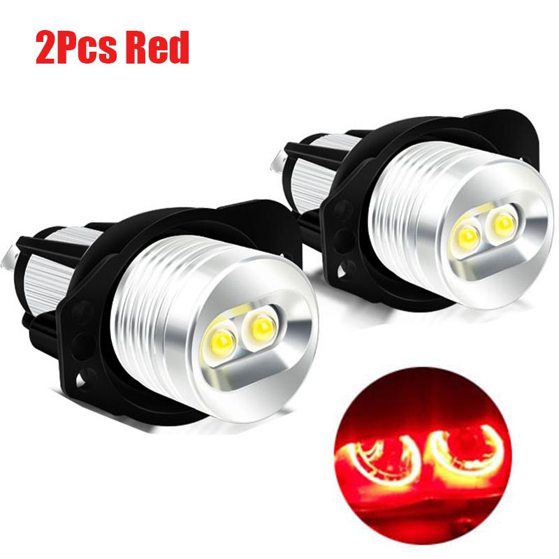 2Pcs LED Car Angel Eyes Marker Lights Bulbs for BMW E90 E91 3 Series 325i 325xi 328i 328xi 330i 330xi 335i 2005-2008 Fog Lamp