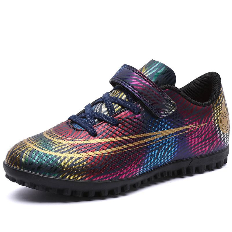 Popular cheap new football shoes comfortable football shoes children 34