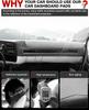 Flannel Dashboard Cover for 1981-1991 Chevrolet GMC C/K/R/V Series Blazer Jimmy - Sun Shade Anti-Glare UV Protection Cover