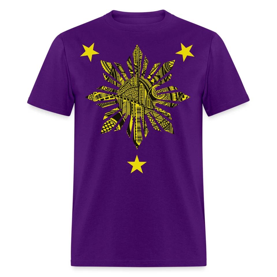 Philippines Sun and Stars Shirt Filipino T-Shirt Size 2