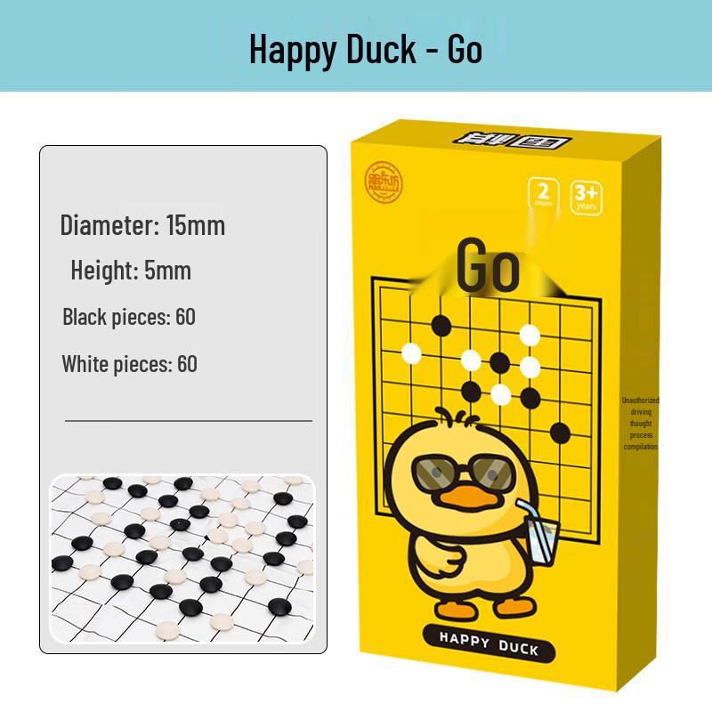 

QCF Happy Duck Go Chess Pieces Set