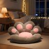Adorable Cat Paw Plush Seat Cushion for Home & Office